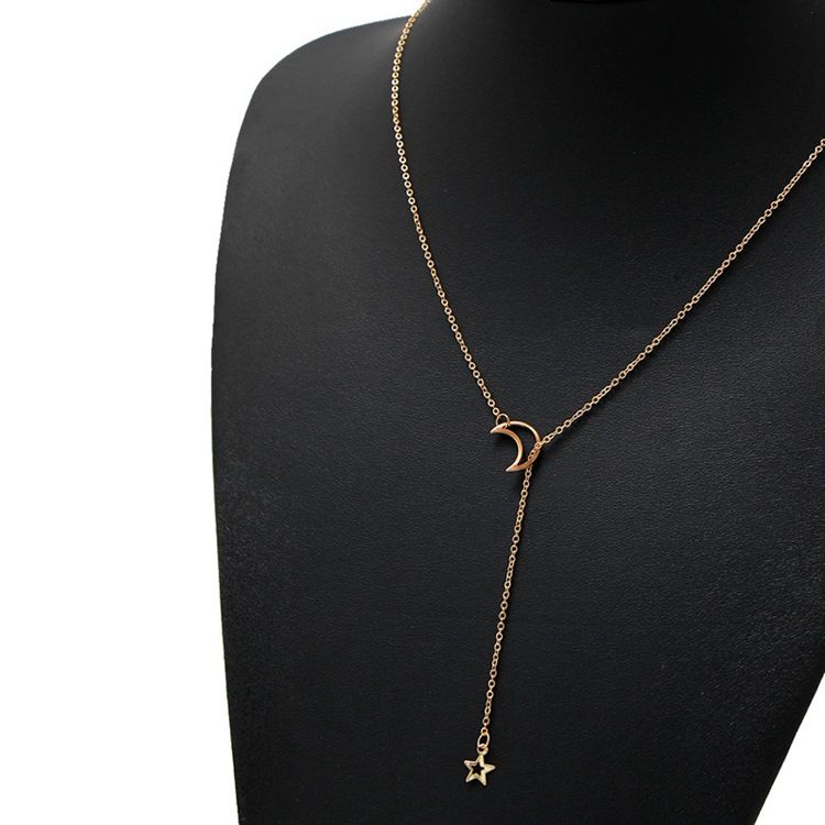 Collier Pendentif Déesse Étoile Lunaire