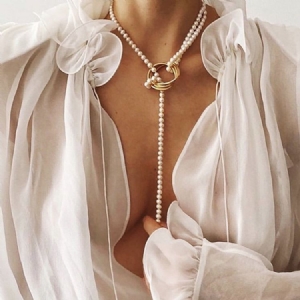 Collier Pendentif En Placage Électronique Colliers Pour Femmes