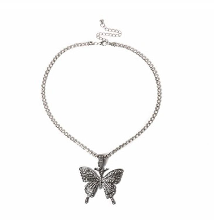 Collier Pendentif Strass Femme Colliers