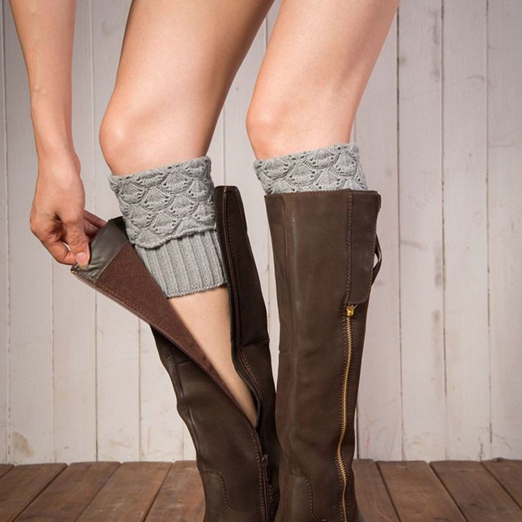 Chaussettes En Tricot Pour Femmes