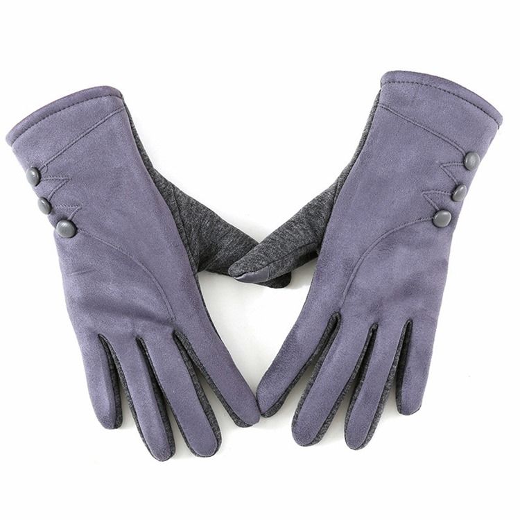 Gants D'hiver Décontractés Tie-dye Pour Femmes