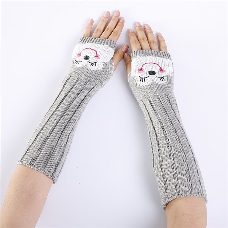 Gants D'hiver À Écran Tactile En Acrylique Pour Femmes