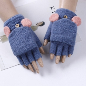 Gants D'hiver En Tricot Pour Femmes