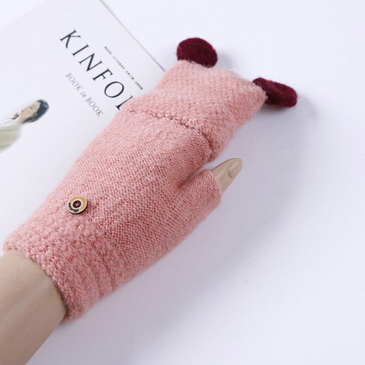 Gants D'hiver En Tricot Pour Femmes