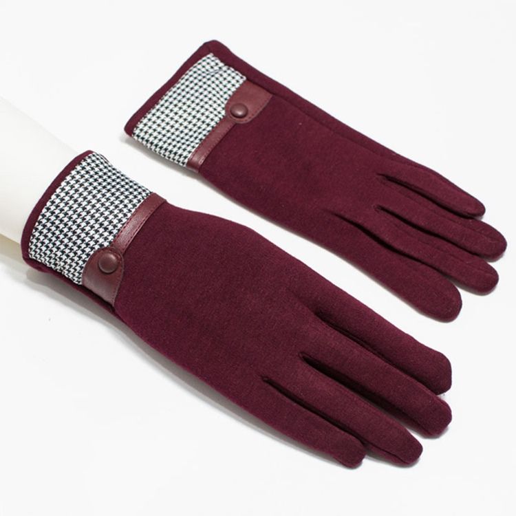 Gants Pour Femme En Coton À Pois Keep Warm