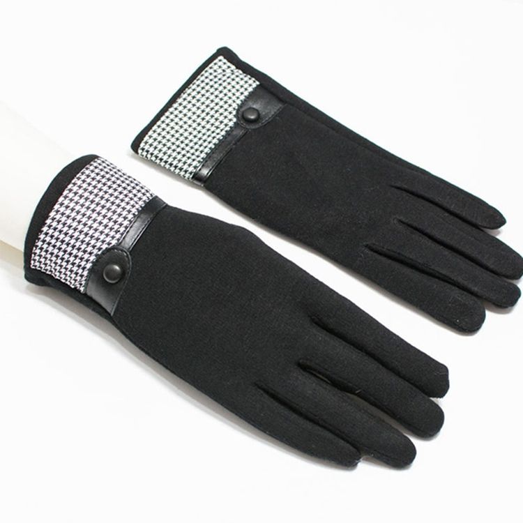 Gants Pour Femme En Coton À Pois Keep Warm