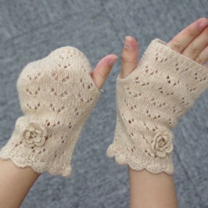 Gants Pour Femmes Rétro Évidés