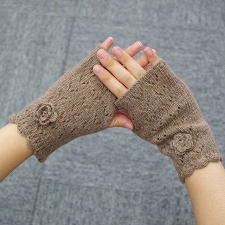 Gants Pour Femmes Rétro Évidés