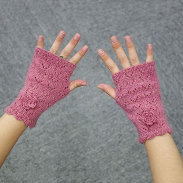 Gants Pour Femmes Rétro Évidés