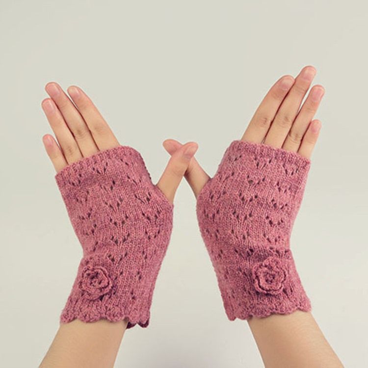 Gants Pour Femmes Rétro Évidés