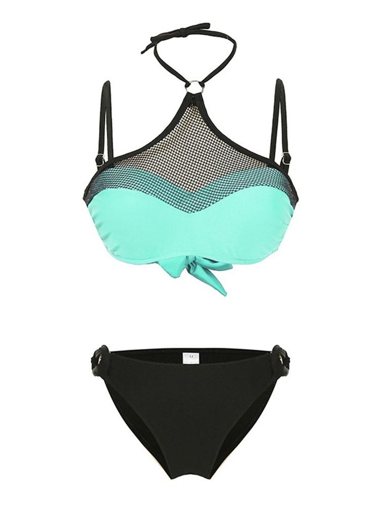 Ensemble De Tankini Pour Femmes Color Block Maillots De Bain Sexy