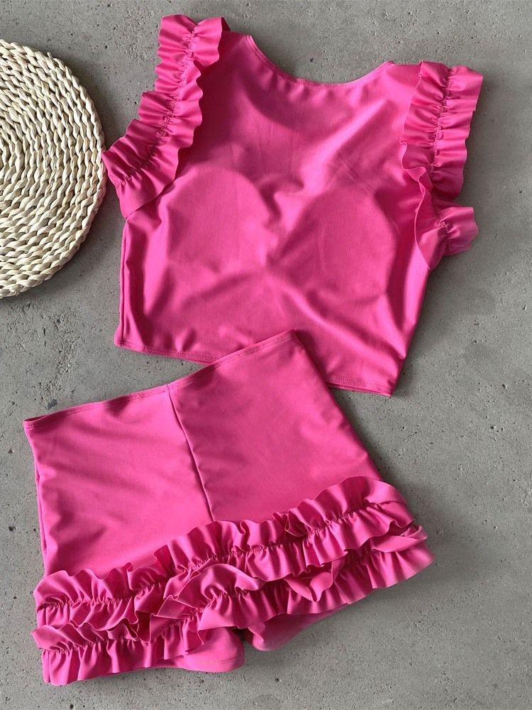 Maillot De Bain Simple Patchwork Pour Femme