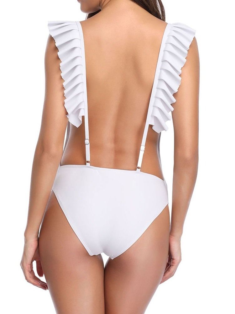 Maillots De Bain Extensibles Sans Cuisson Plissés Floraux Sexy Pour Femmes