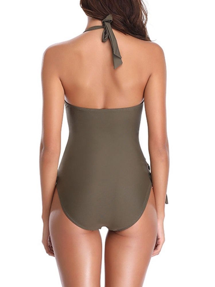 Maillots De Bain Sexy Extensibles À Lacets Bowknot Pour Femmes