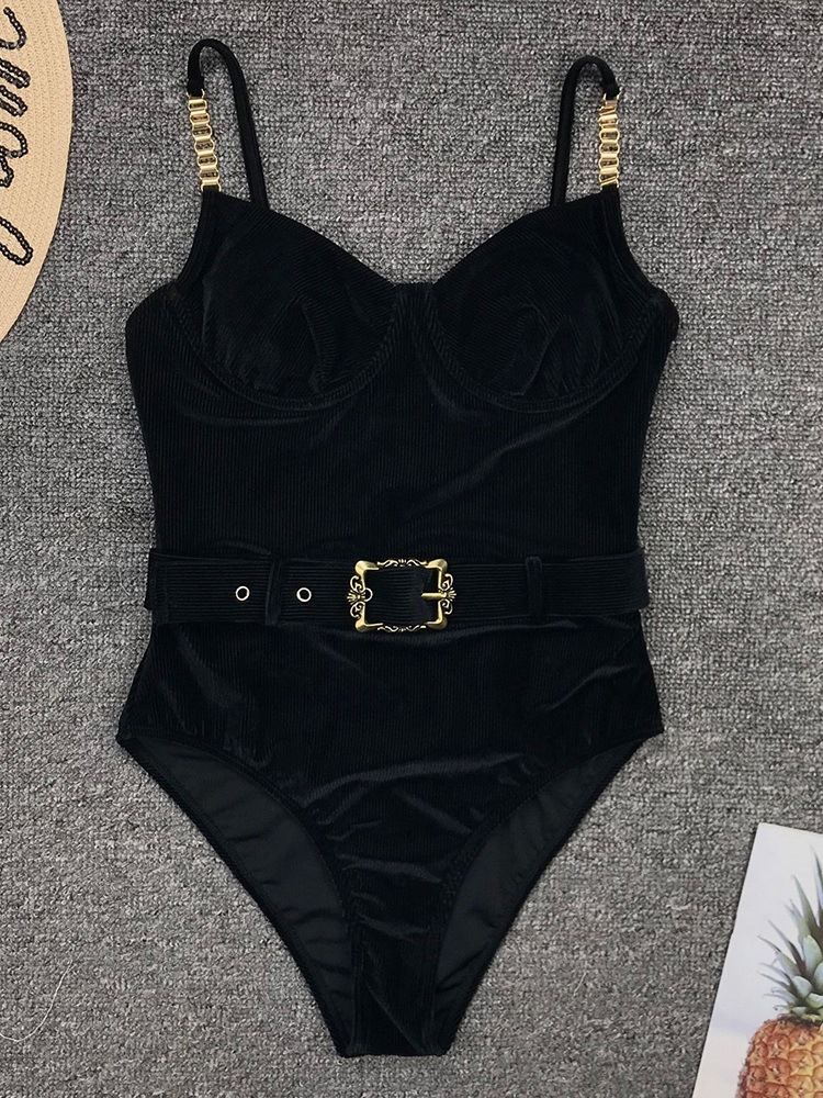 Maillots De Bain Une Pièce Sexy Ceinture Une Pièce Pour Femmes