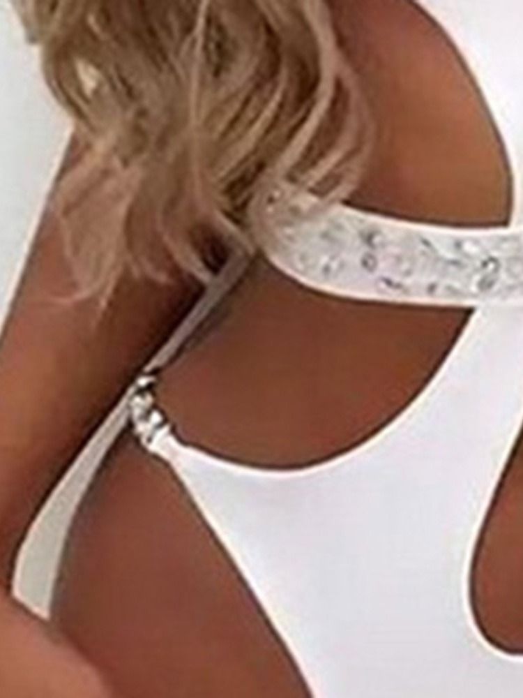 Maillots De Bain Une Pièce Sexy En Dentelle Creuse Pour Femmes