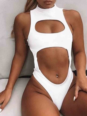 Maillots De Bain Unis Monokini Sexy Pour Femmes