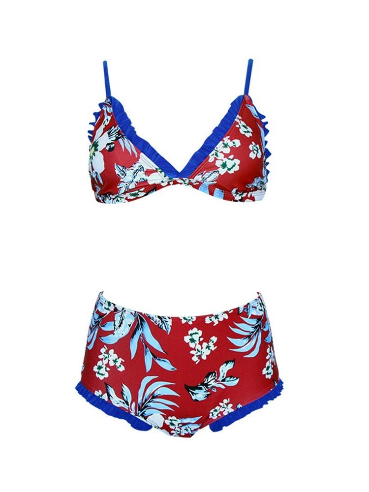 Bikini Imprimé Floral Sexy Pour Femmes