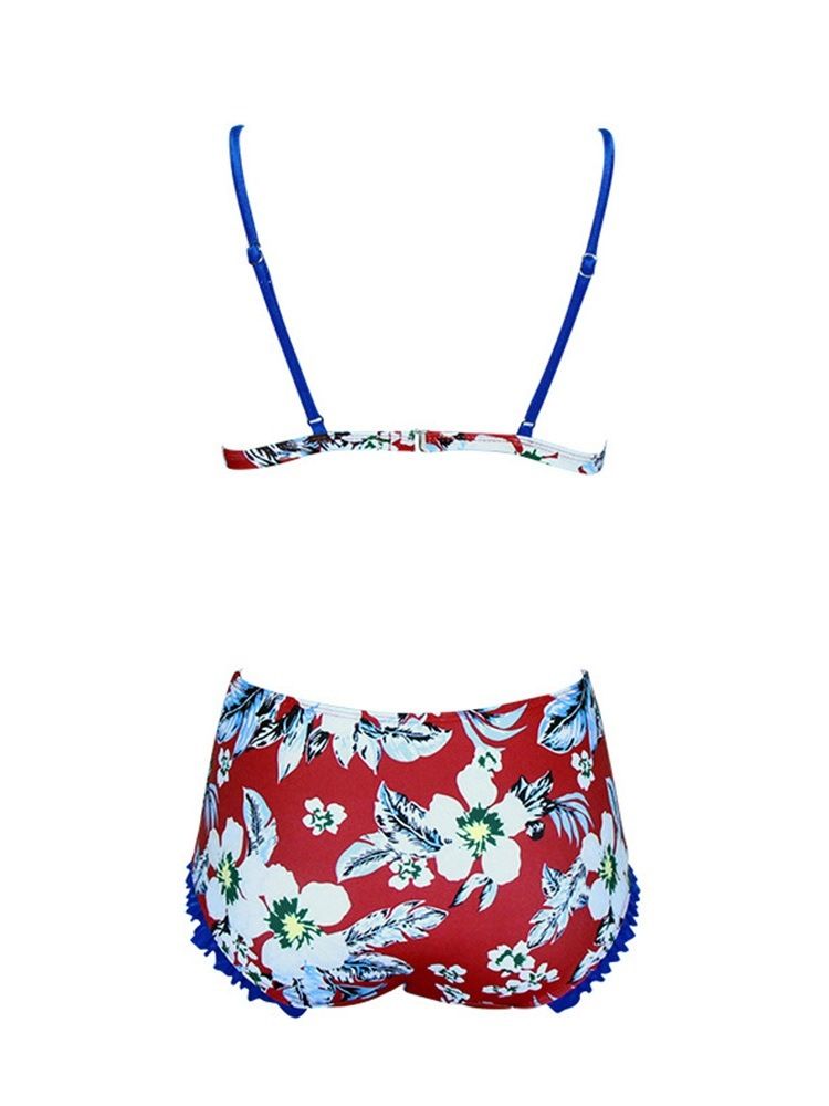 Bikini Imprimé Floral Sexy Pour Femmes