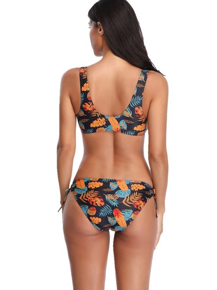 Bikini De Plage À Imprimé Floral Pour Femme