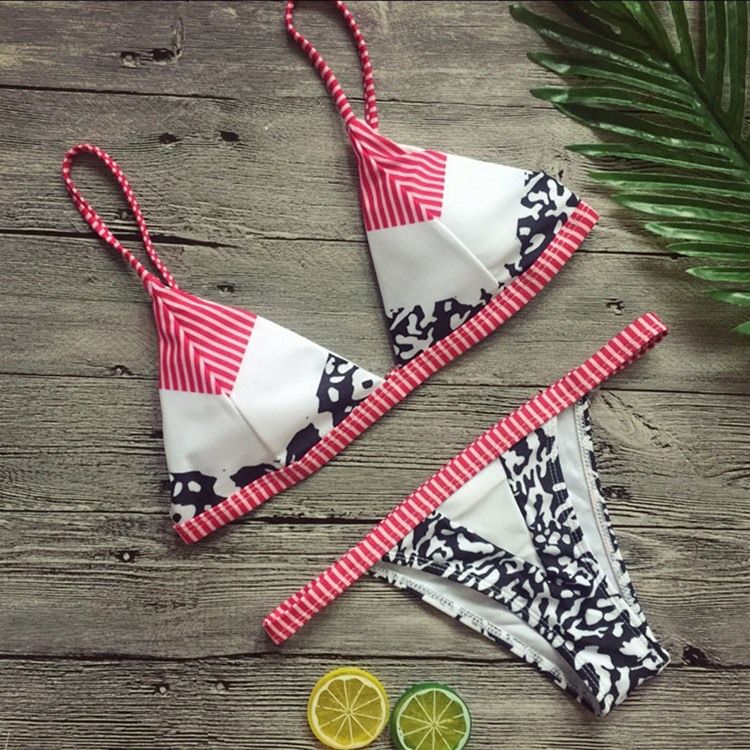 Bikini Sexy À Épaules Dénudées Pour Femmes