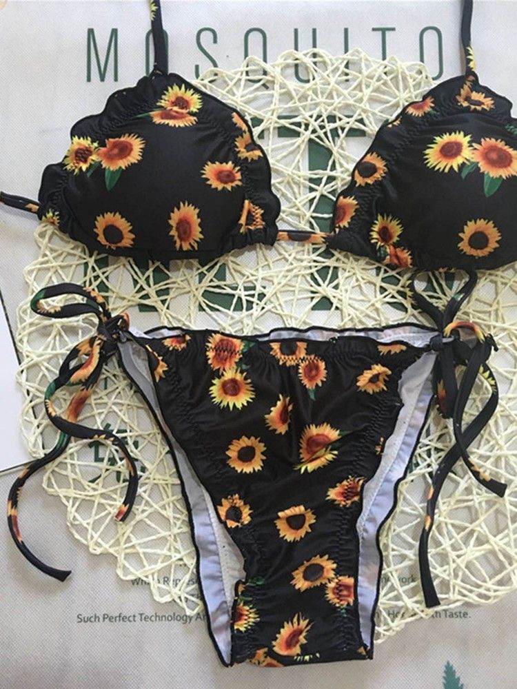 Bikini Sexy À Imprimé Européen Pour Femmes