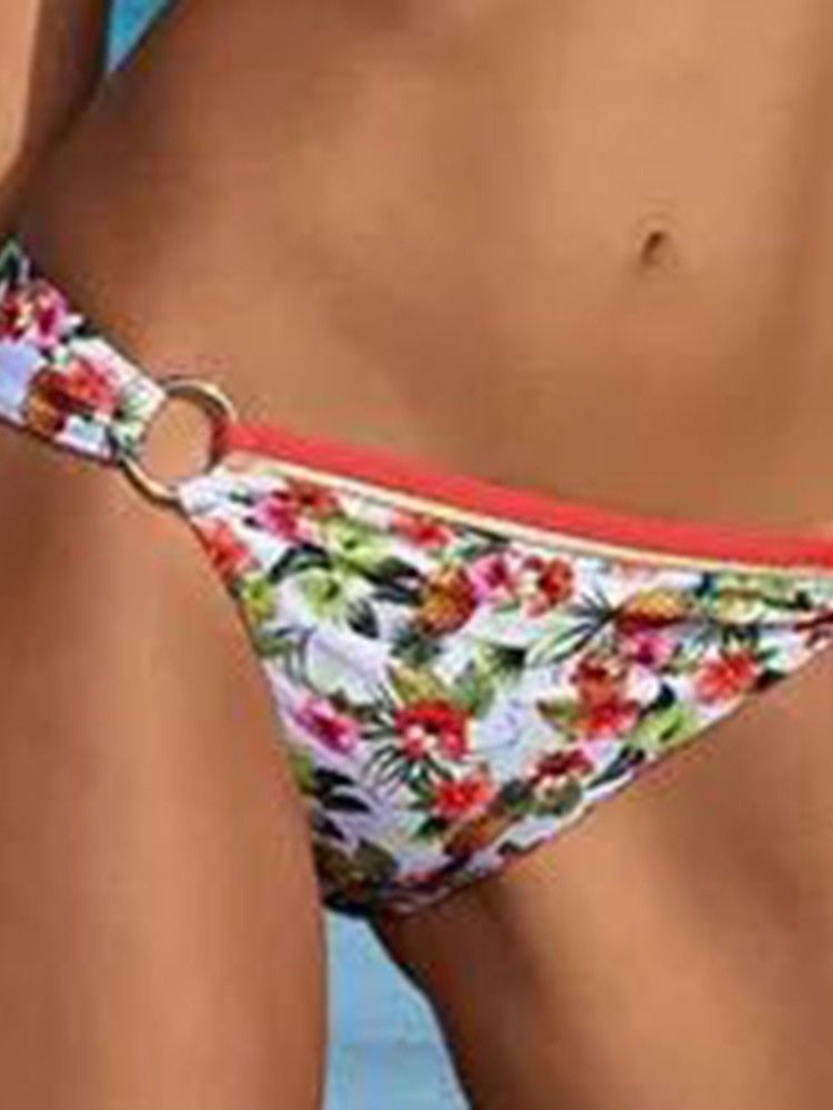 Ensemble De Bikini Floral Sexy Pour Femmes