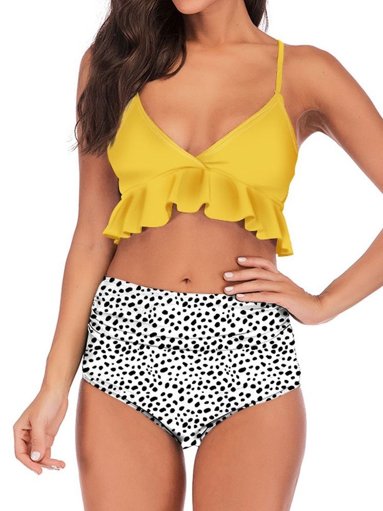 Ensemble De Bikini À Imprimé Floral Pour Femme