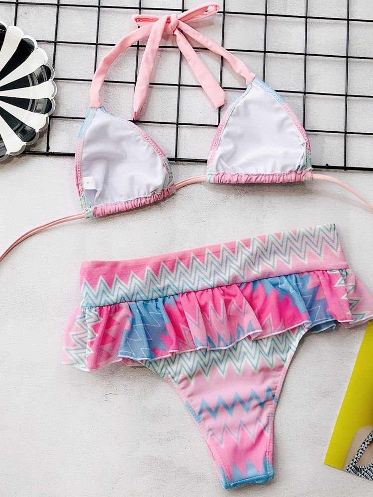 Ensemble De Bikini À Lacets Pour Femmes