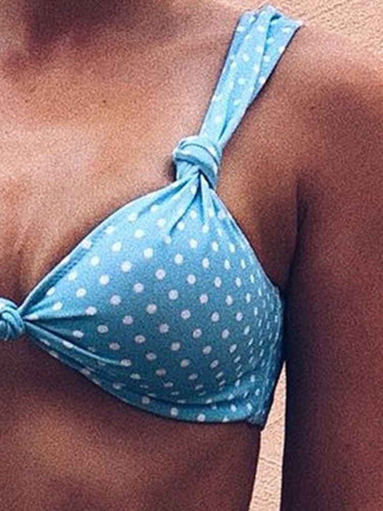 Ensemble De Maillots De Bain Pour Femmes Sexy Polka Dotstankini