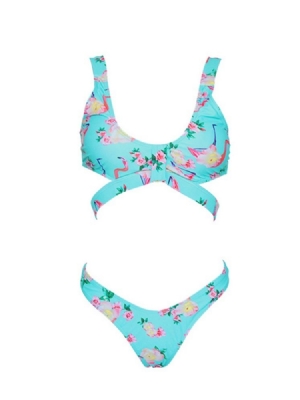 Maillot De Bain Imprimé Floral Pour Femme