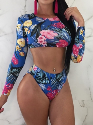 Maillot De Bain Imprimé Floral Pour Femme