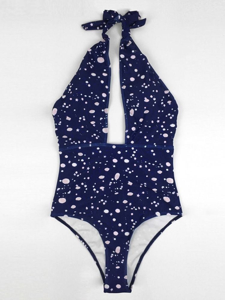 Maillots De Bain Une Pièce Sexy À Pois Pour Femmes