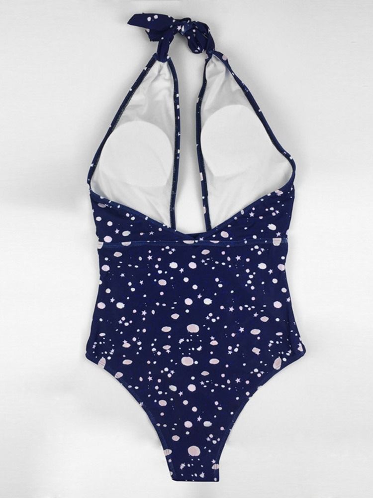 Maillots De Bain Une Pièce Sexy À Pois Pour Femmes