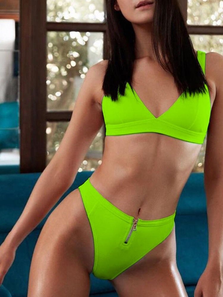 Maillots De Bain Unis Pour Femmes