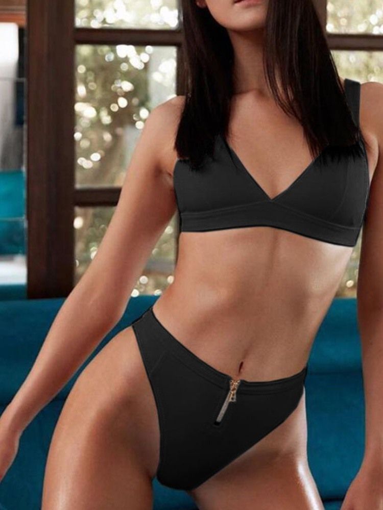 Maillots De Bain Unis Pour Femmes