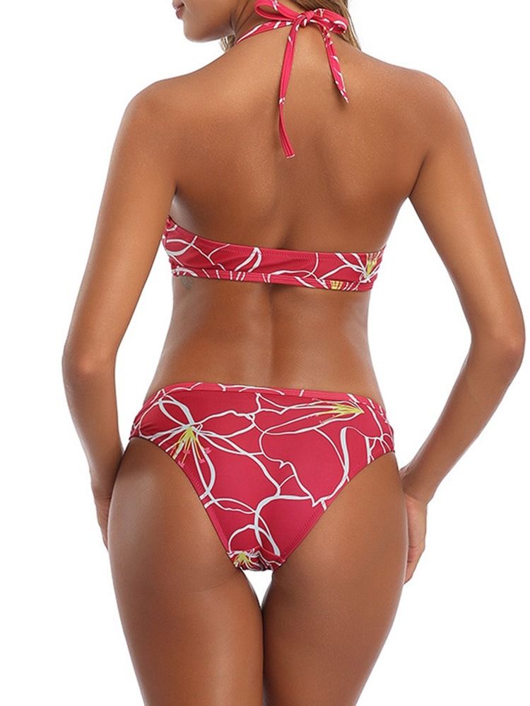 Tankini Set Sexy Plant Maillots De Bain Pour Femmes