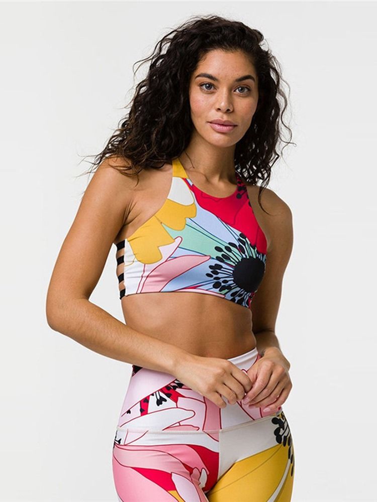 Ensembles De Sport De Course À Imprimé Floral Pour Femmes