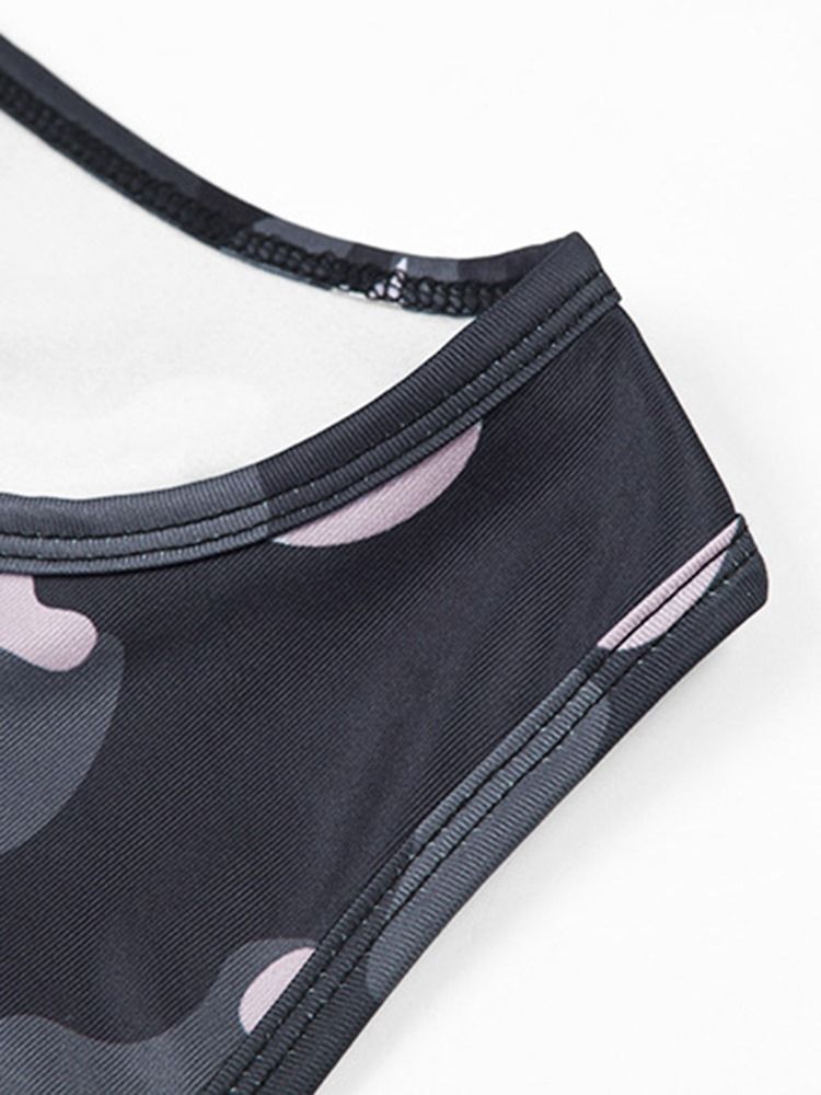 Ensembles De Sport Sans Manches De Yoga En Polyester Pour Femmes