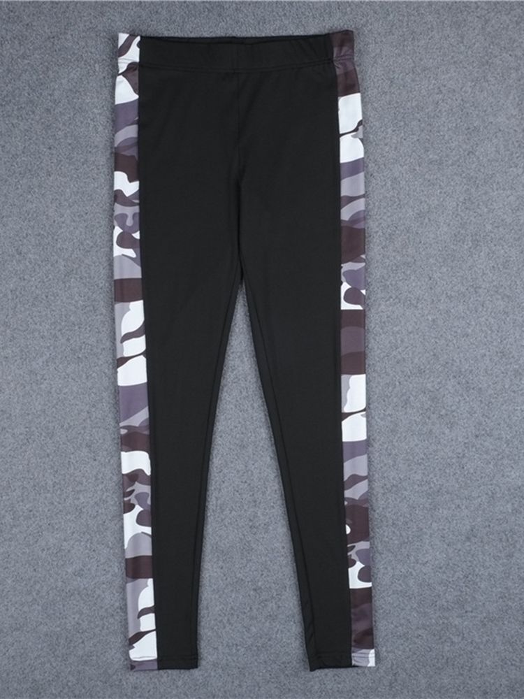 Ensembles De Sport De Yoga Pour Pull-over Camouflage Anti-transpiration Pour Femmes