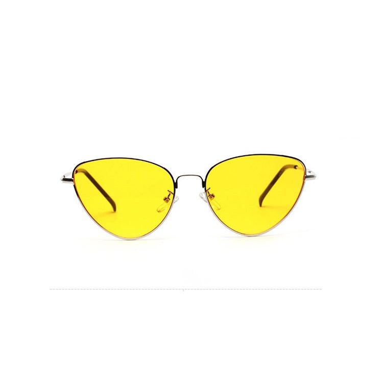 Lunettes De Soleil En Acrylique Œil De Chat Pour Femmes