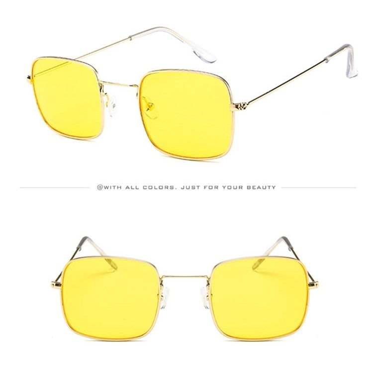 Lunettes De Soleil Orange Rétro Pour Femmes