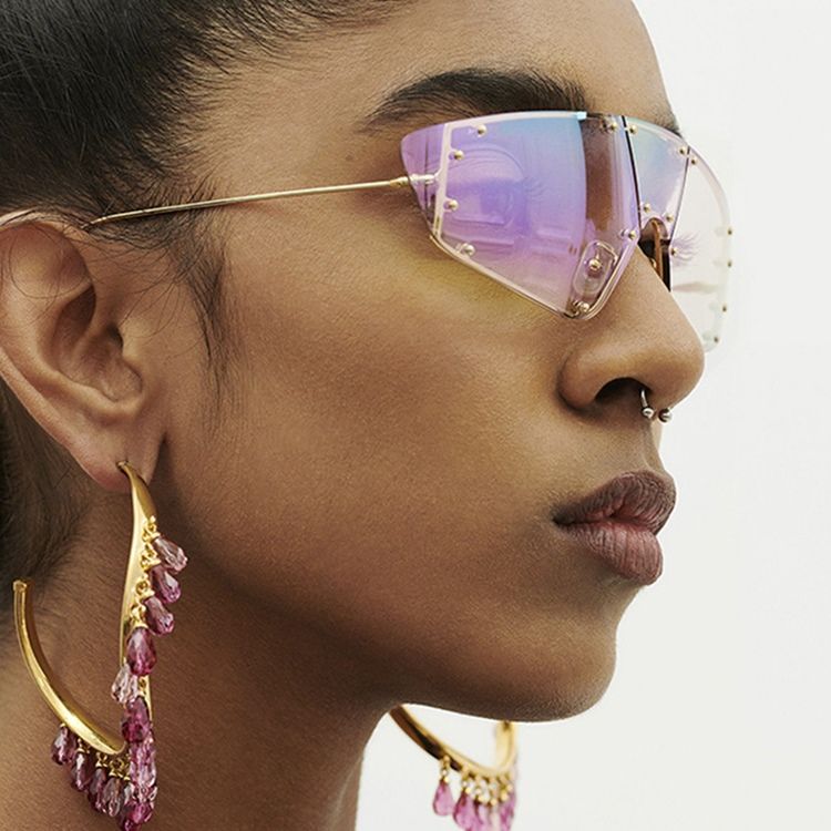 Lunettes De Soleil En Polycarbonate Pour Femmes