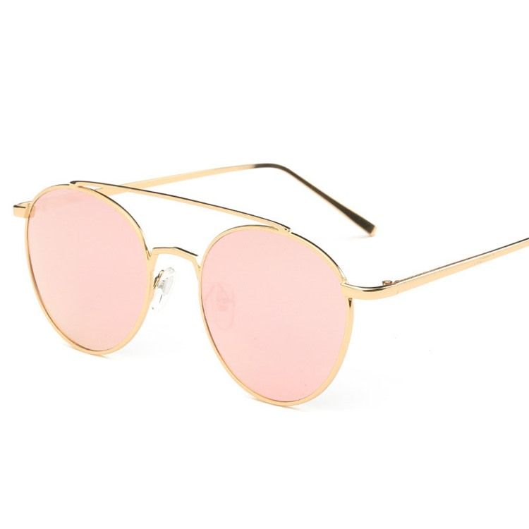 Lunettes De Soleil Rondes Vintage Pour Femmes