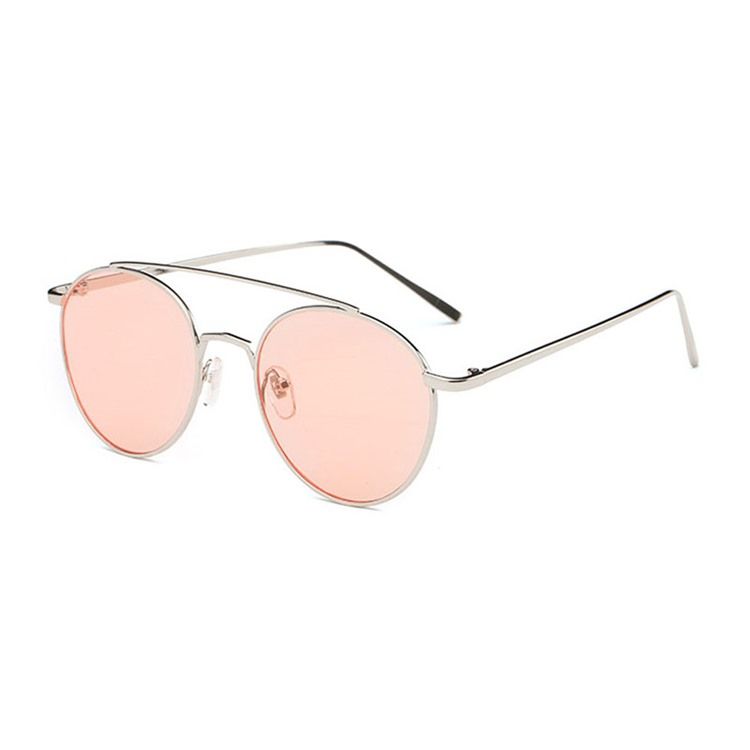 Lunettes De Soleil Rondes Vintage Pour Femmes