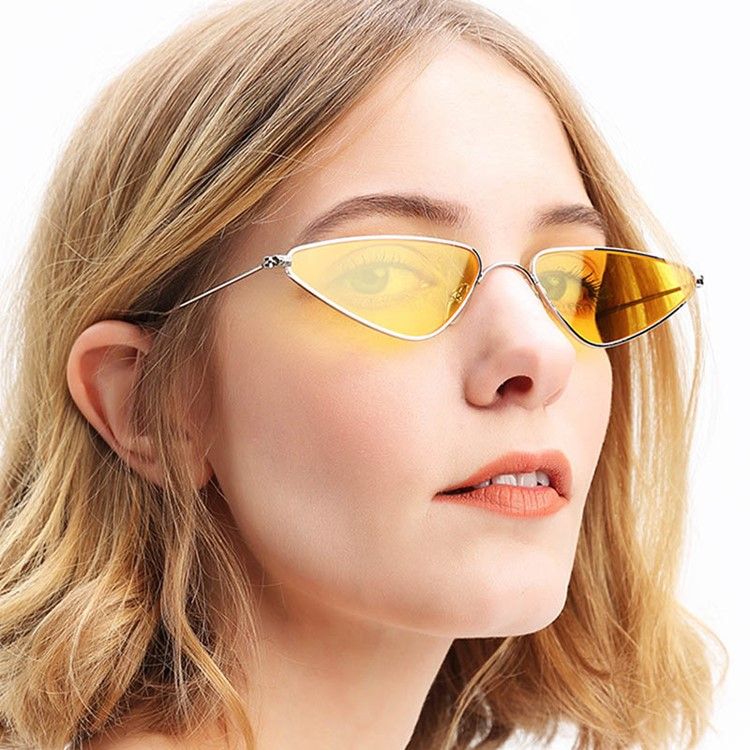 Lunettes De Soleil Triangle À La Mode Pour Femmes