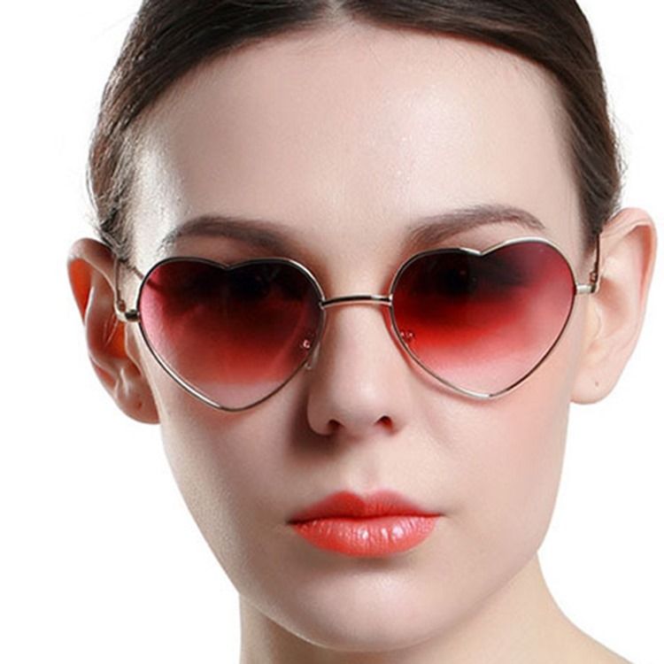 Lunettes De Soleil Vintage En Métal Pour Femmes