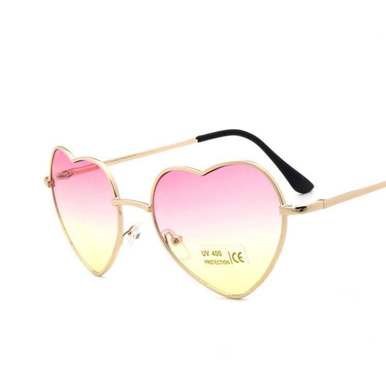 Lunettes De Soleil Vintage En Métal Pour Femmes