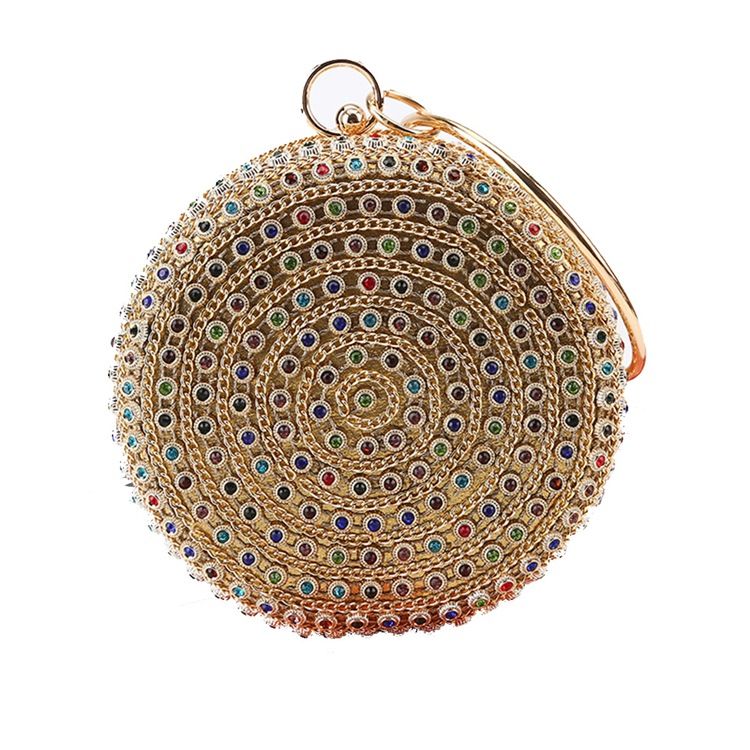 Clutch Pour Femmes Avec Chaîne En Diamant