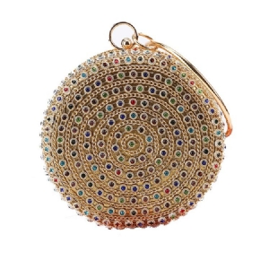 Clutch Pour Femmes Avec Chaîne En Diamant